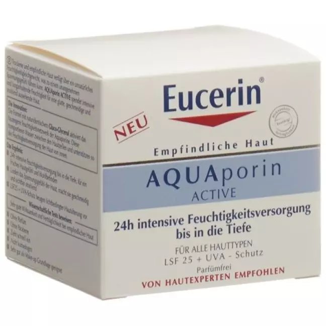 Eucerin AQUAporin Active mit LSF 25 50мл Eucerin AQUAporin Active mit LSF 25 50мл