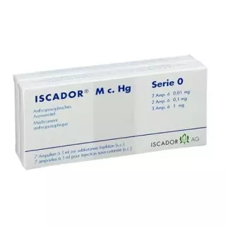 Искадор M с. Hg Серия 0 раствор для инъекций 2 х 7 ампул  