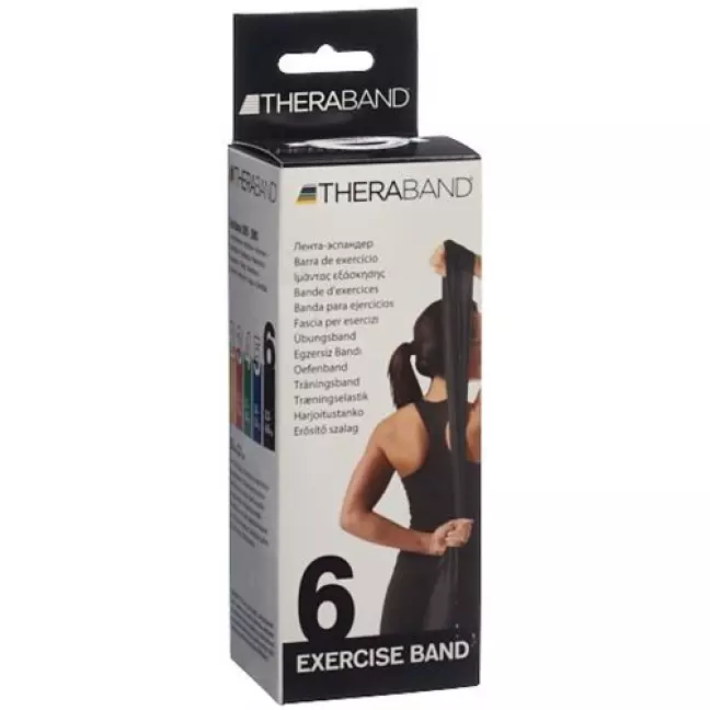 THERA BAND 2.5MX12.7CM SCHWARZ