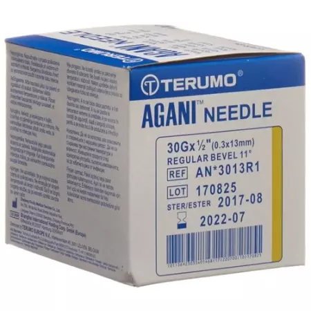 Terumo Agani Einmalkanulen 30г 0.3x13мм Gelb 100 штук Terumo Agani Einmalkanulen 30г 0.3x13мм Gelb 100 штук