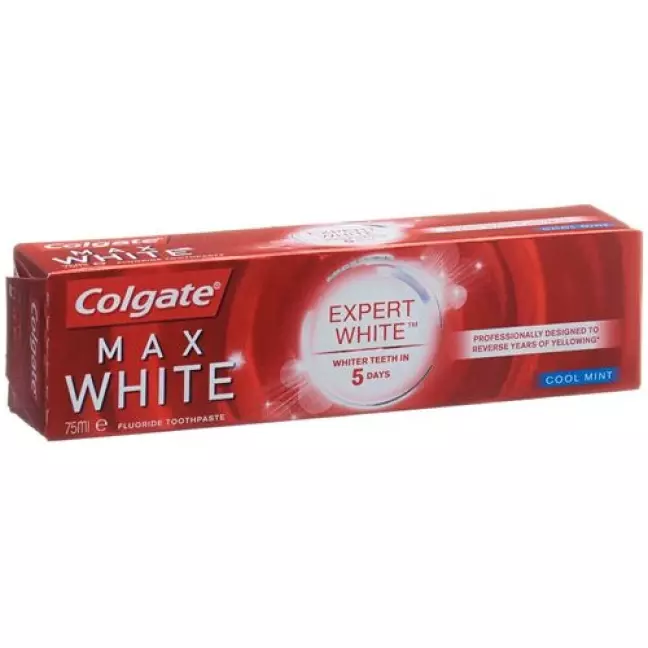 Colgate Max White Expert White Zahnpasta 75мл Colgate Max White Expert White Zahnpasta 75мл