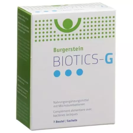 Burgerstein Biotics G Pulver Beutel zu 7 Stück Burgerstein Biotics G Pulver Beutel zu 7 Stück