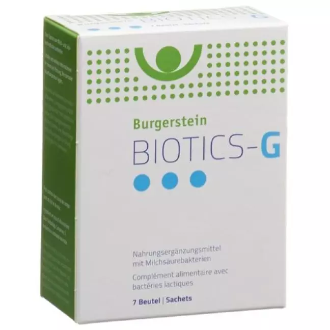 Burgerstein Biotics G Pulver Beutel zu 7 Stück Burgerstein Biotics G Pulver Beutel zu 7 Stück
