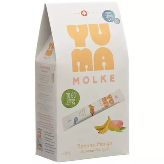 Yuma Molke Banane Mango 2-Wochen-Packung 14 mal 25г Yuma Molke Banane Mango 2-Wochen-Packung 14 mal 25г