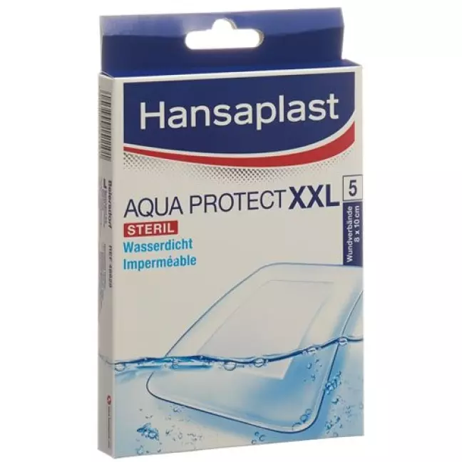 Hansaplast Aqua Protect Strips XXL 5 штук Hansaplast Aqua Protect Strips XXL 5 штук