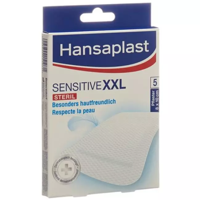 Hansaplast Sensitive Strips XXL 5 штук Hansaplast Sensitive Strips XXL 5 штук