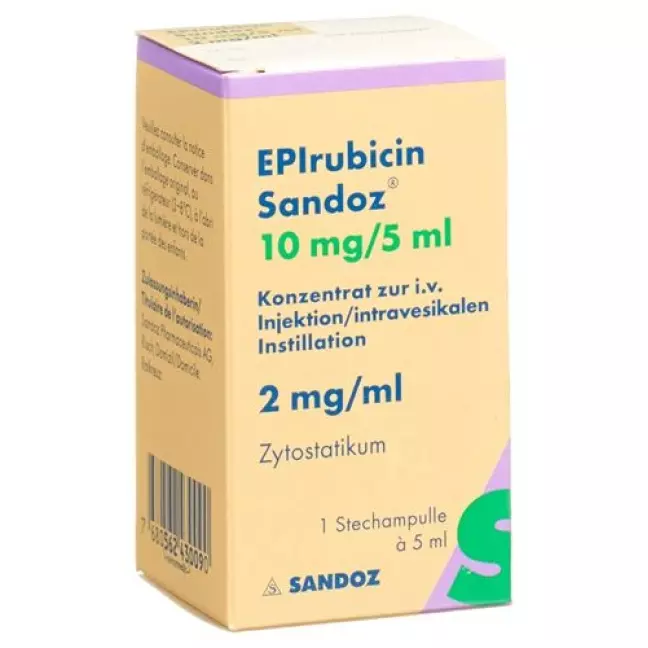 Epirubicin Sandoz 10 mg/5 ml Epirubicin Sandoz 10 mg/5 ml