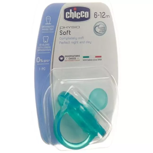 CHICCO SAUG GOMM BLUE 6-12M DF CHICCO SAUG GOMM BLUE 6-12M DF