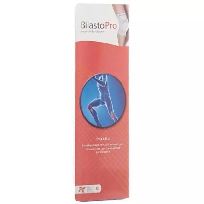 Bilasto Pro Patella Kniebandage L Grau Bilasto Pro Patella Kniebandage L Grau