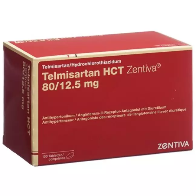 TELMISARTAN HCT ZENT 80/12 TELMISARTAN HCT ZENT 80/12
