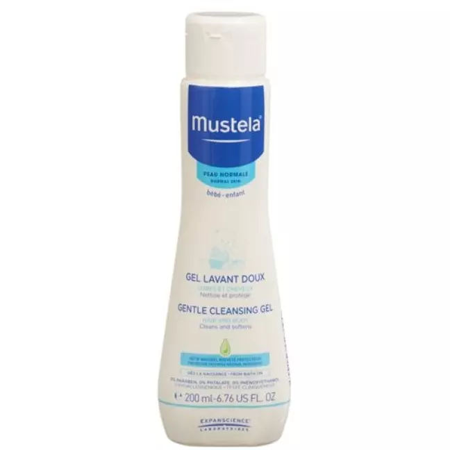 Mustela Mildes гель мытья для нормальной кожи бутылка 200мл Mustela Mildes гель мытья для нормальной кожи бутылка 200мл