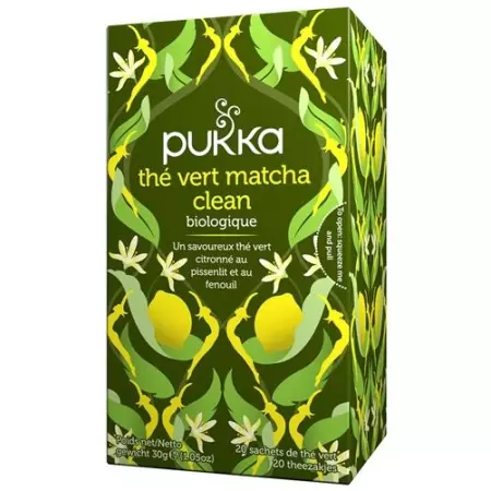 PUKKA THE VERT MATCHA CLEAN PUKKA THE VERT MATCHA CLEAN