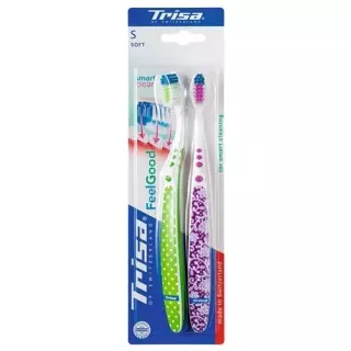 Trisa Feelgood Smart Clean зубная щётка Duo Soft