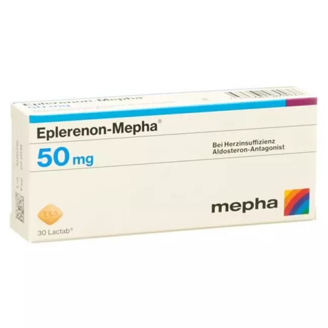 Эплеренон Мефа 50 мг 30 таблеток покрытых оболочкой