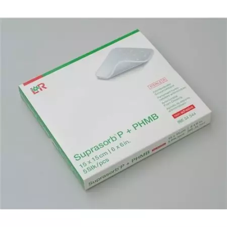 SUPRASORB P+PHMB VERB 15X15CM