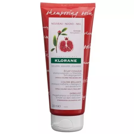 Klorane Granatapfel-Shampoo ohne Sulfate 200мл Klorane Granatapfel-Shampoo ohne Sulfate 200мл