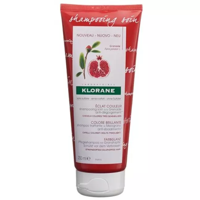 Klorane Granatapfel-Shampoo ohne Sulfate 200мл Klorane Granatapfel-Shampoo ohne Sulfate 200мл