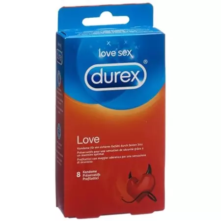 Durex Love Praservativ 8 штук Durex Love Praservativ 8 штук