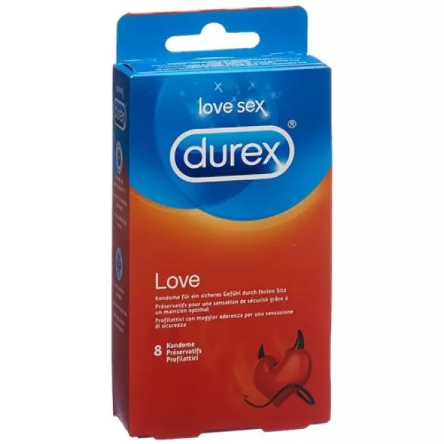 Durex Love Praservativ 8 штук Durex Love Praservativ 8 штук