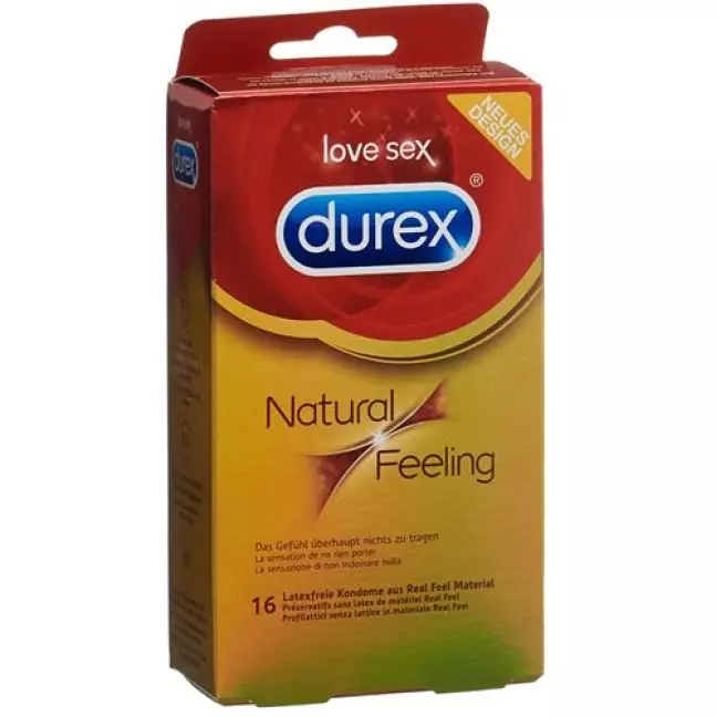 Durex Natural Feeling Praservativ Big Pack 16 штук Durex Natural Feeling Praservativ Big Pack 16 штук