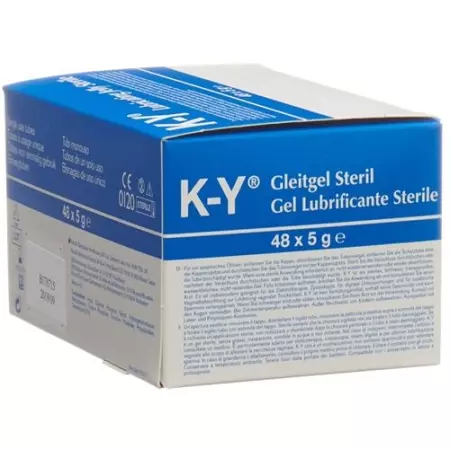 K Y Gelee Gleitmittel стерильный (neu) 48x 5г K Y Gelee Gleitmittel стерильный (neu) 48x 5г