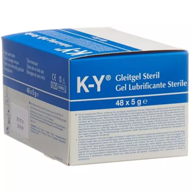 K Y Gelee Gleitmittel стерильный (neu) 48x 5г K Y Gelee Gleitmittel стерильный (neu) 48x 5г