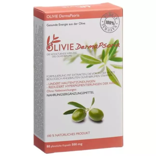 OLIVIE DERMAPSORIA 500MG GELUL OLIVIE DERMAPSORIA 500MG GELUL
