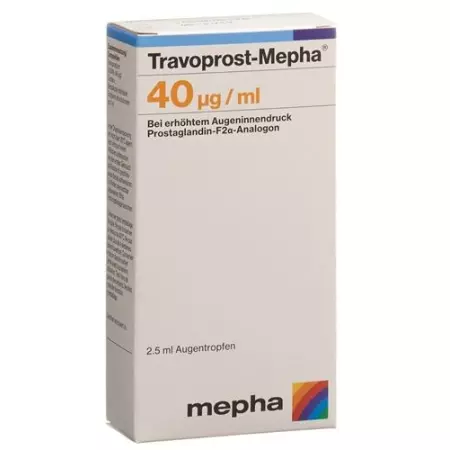 TRAVOPROST MEPHA OPHT 40MC