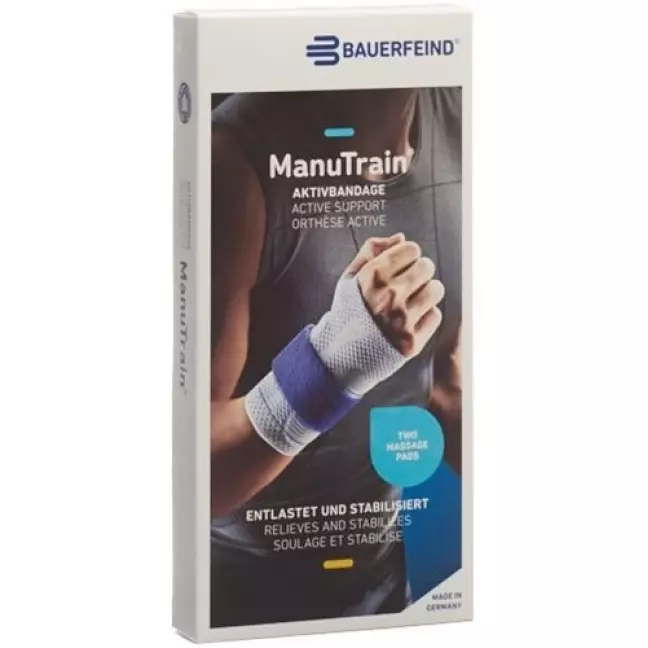 ManuTrain активная повязка Handgelenk размер 2 Links Titan ManuTrain активная повязка Handgelenk размер 2 Links Titan