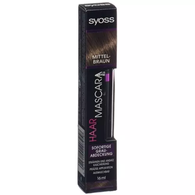 SYOSS HAAR MASCARA MITTELBRAUN SYOSS HAAR MASCARA MITTELBRAUN