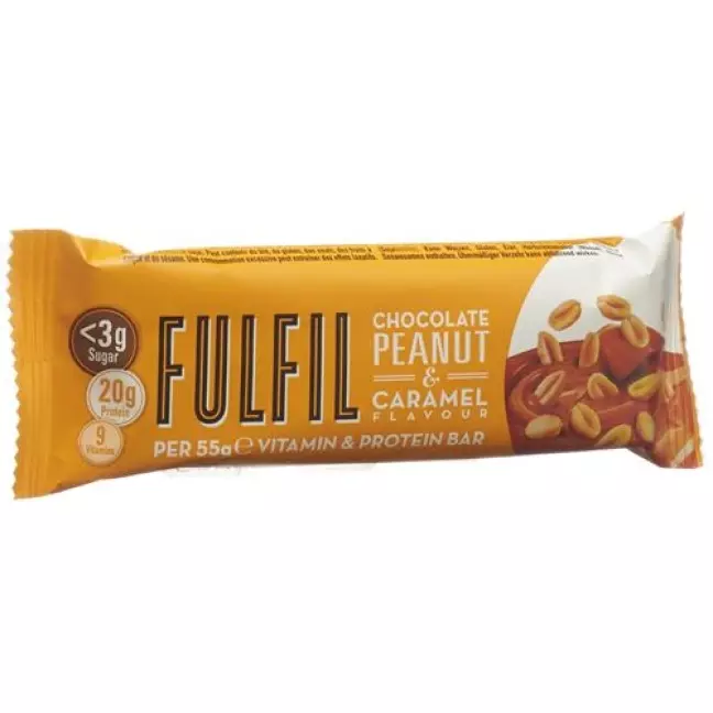 FULFIL RIEGEL PEANUT & CARAMEL FULFIL RIEGEL PEANUT & CARAMEL