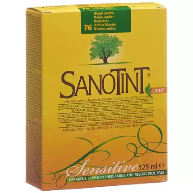Sanotint Light цвет волос 76 Bernstein Sanotint Light цвет волос 76 Bernstein