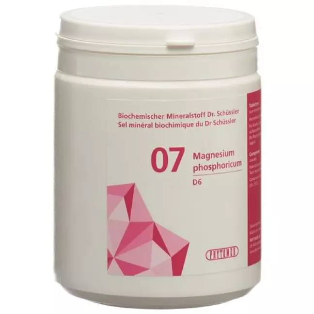 Phytomed Schussler Nr. 7 Magn Phos в таблетках, D 6 500г Phytomed Schussler Nr. 7 Magn Phos в таблетках, D 6 500г