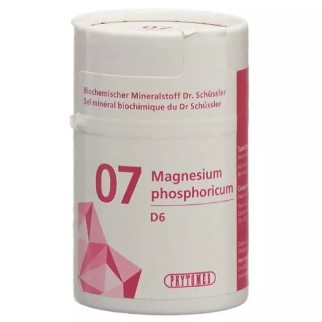 Phytomed Schussler Nr. 7 Magn Phos в таблетках, D 6 100г Phytomed Schussler Nr. 7 Magn Phos в таблетках, D 6 100г