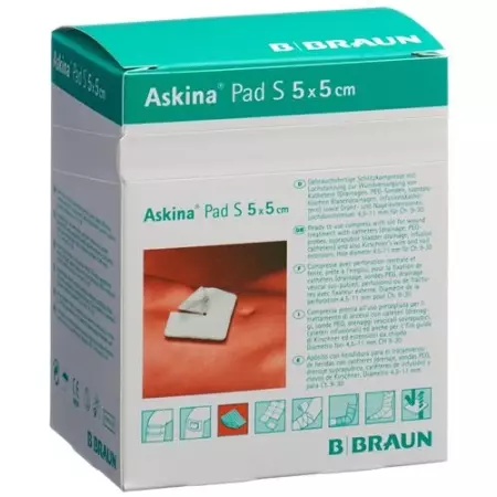 Askina Pad S Schlitzkompresse 5смx5см 30 штук