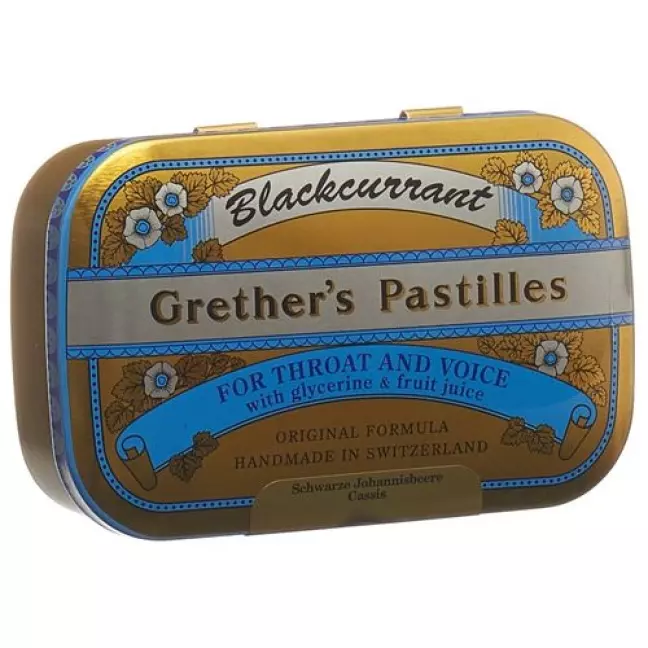 Grether’s Pastilles Blackcurrant 110г Grether’s Pastilles Blackcurrant 110г
