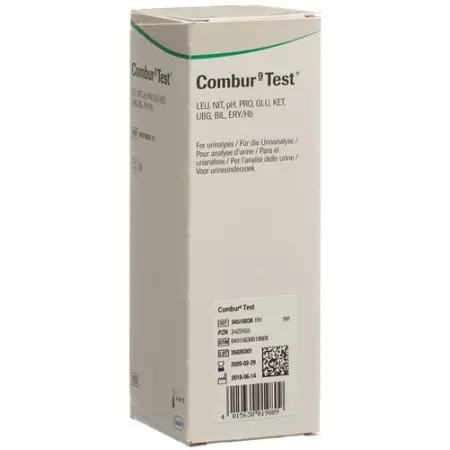 COMBUR 9 TEST STREIFEN COMBUR 9 TEST STREIFEN