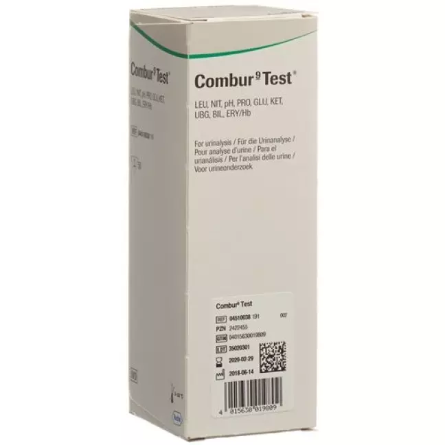 COMBUR 9 TEST STREIFEN COMBUR 9 TEST STREIFEN