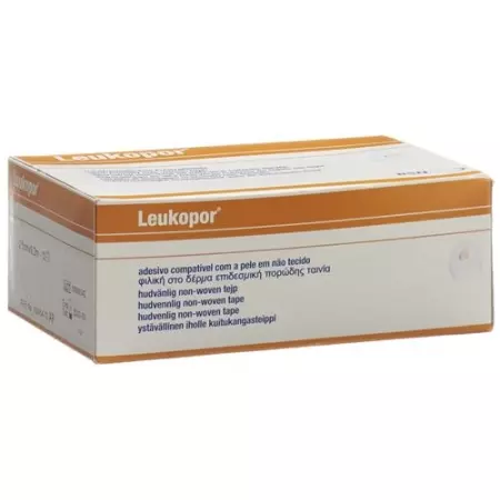 Leukopor Heftpflaster 9.2мX2.5см Weiss 12 штук Leukopor Heftpflaster 9.2мX2.5см Weiss 12 штук