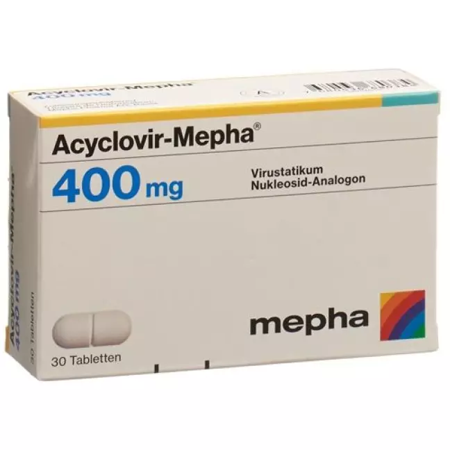 Acyclovir 400 mg 30 tablets Acyclovir 400 mg 30 tablets