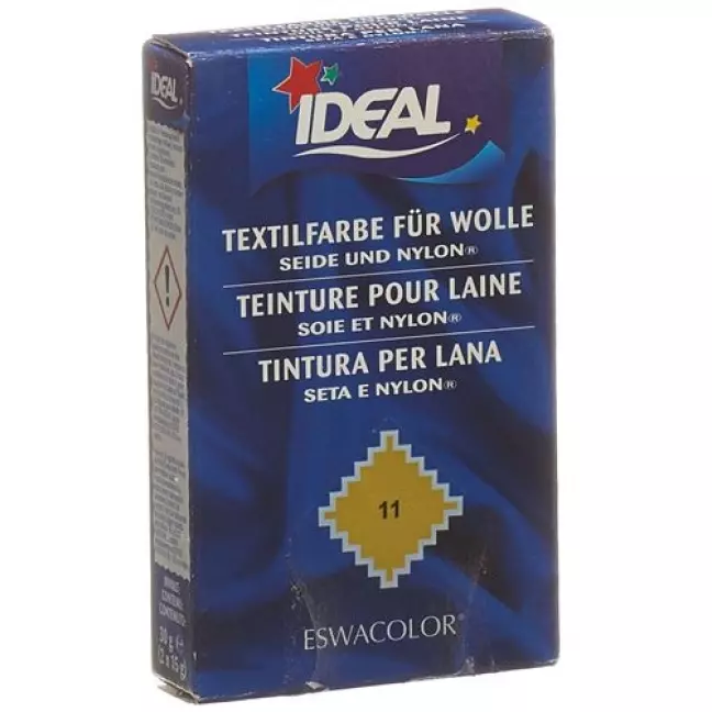 Ideal Wolle Color No11 Goldgelb 30г Ideal Wolle Color No11 Goldgelb 30г