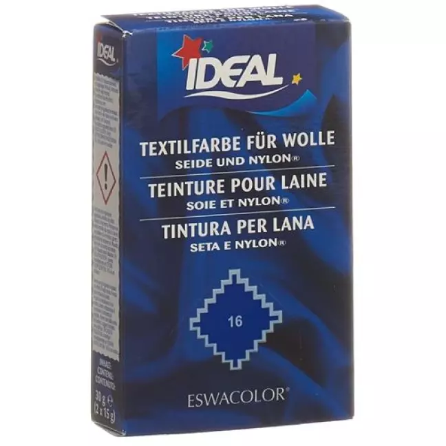 Ideal Wolle Color No16 Blau Franc 30г Ideal Wolle Color No16 Blau Franc 30г