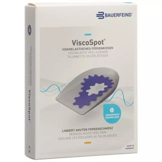 ViscoSpot Fersenkissen Rechter + Linker Fuss Grosse 2 ViscoSpot Fersenkissen Rechter + Linker Fuss Grosse 2