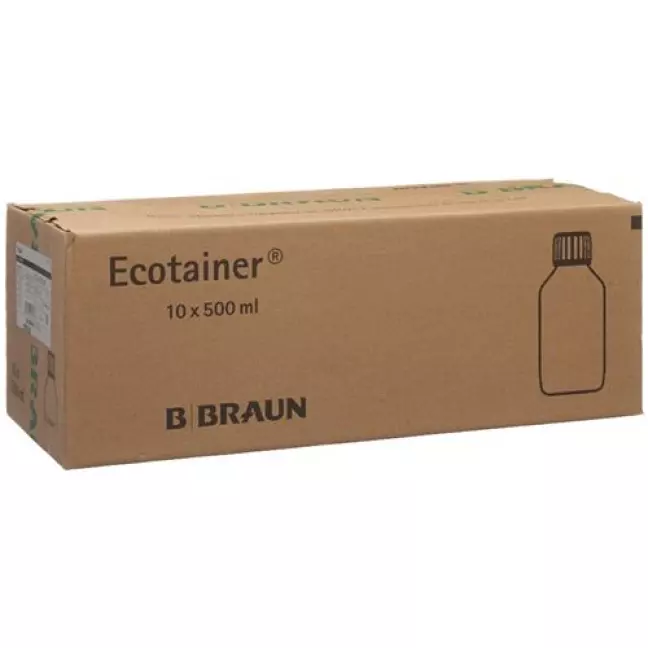Aqua Dest Braun Spullosung 10 Flaschen 500мл Aqua Dest Braun Spullosung 10 Flaschen 500мл