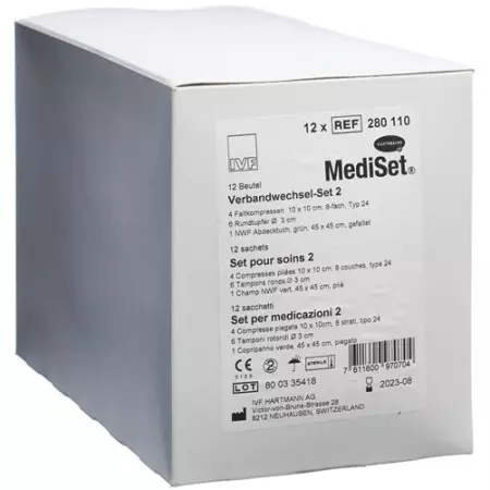 Mediset Verbandwechsel Set No 2 12 пакетиков Mediset Verbandwechsel Set No 2 12 пакетиков