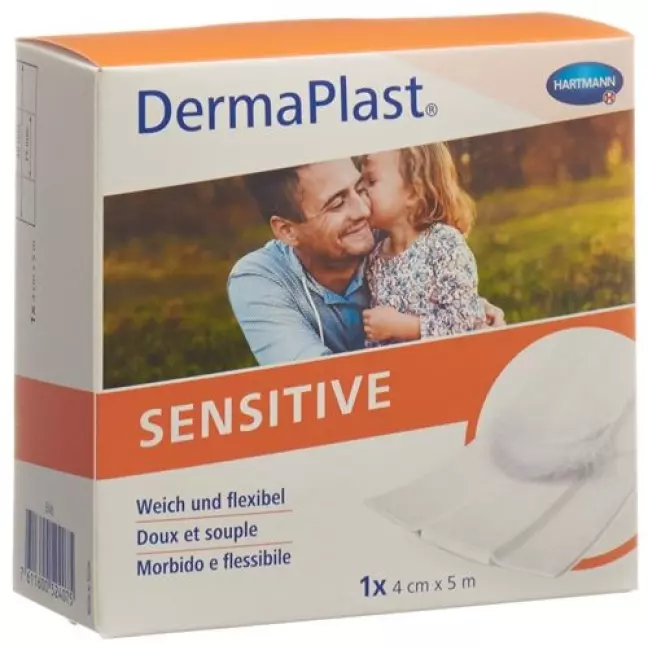 Dermaplast Sensitive Schnellverband Weiss 4смx5m рулон Dermaplast Sensitive Schnellverband Weiss 4смx5m рулон