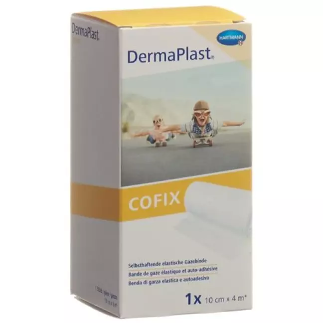 Dermaplast Cofix марлевый бинт 10смx4m Weiss