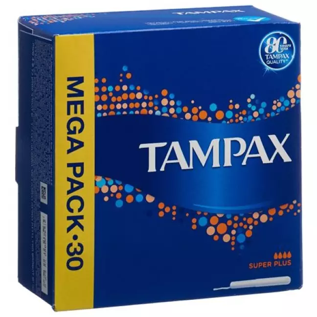 Tampax Super Plus Tampons 30 штук Tampax Super Plus Tampons 30 штук