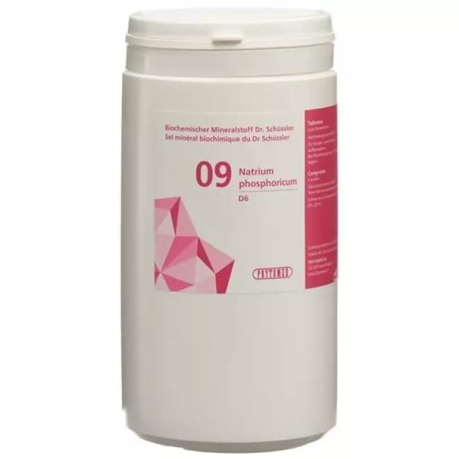 Phytomed Schussler Nr. 9 Natr Phos в таблетках, D 6 500г Phytomed Schussler Nr. 9 Natr Phos в таблетках, D 6 500г
