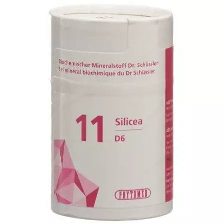 Phytomed Schussler Nr. 11 Silicea в таблетках, D 6 50г Phytomed Schussler Nr. 11 Silicea в таблетках, D 6 50г